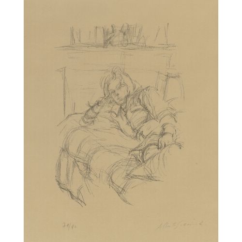 Alberto Giacometti, Yatan Kadınlar