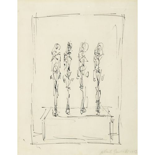 Alberto Giacometti, Rue De L'echaude Alberto Giacometti, Rue De L'echaude