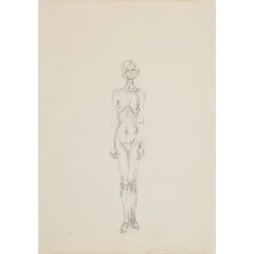 Alberto Giacometti, Standing Nude II Surrealism Alberto Giacometti, Standing NudeII Surrealism Art Movements Alberto Giacometti, Standing Nude IIIn this artwork titled Standing