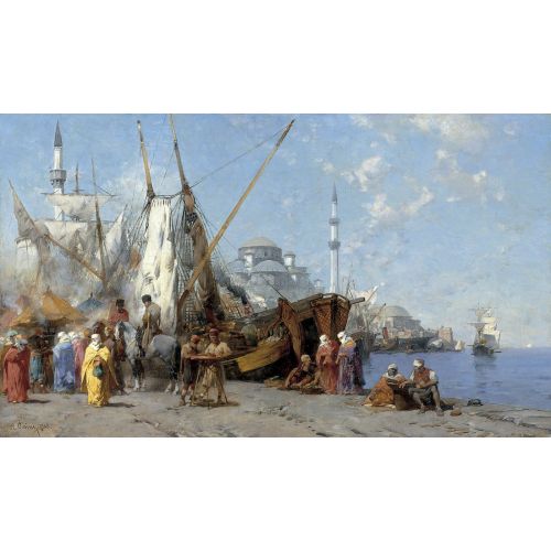 Alberto Pasini, Pazar İstanbul Alberto Pasini, Pazar İstanbul