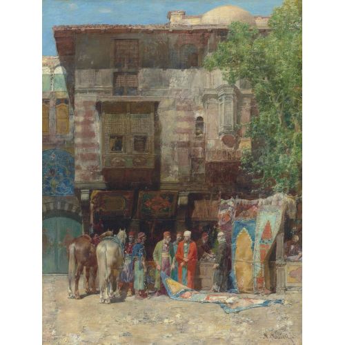 Alberto Pasini, Halı Satıcısı