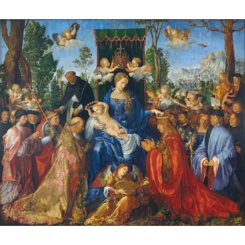Albrecht Durer, Feast Of Rose Garlands