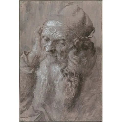 Albrecht Durer, Head Of An Old Man