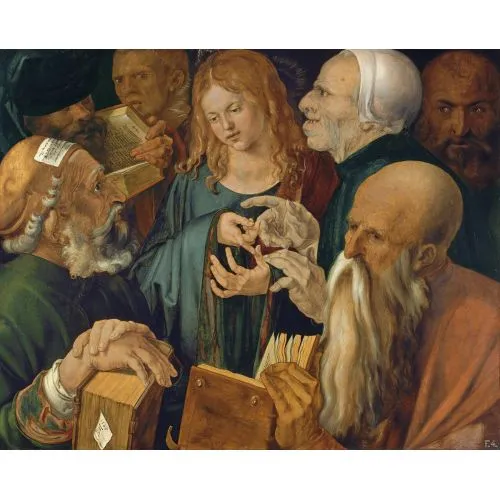 Albrecht Durer, Christ Among The Doctors