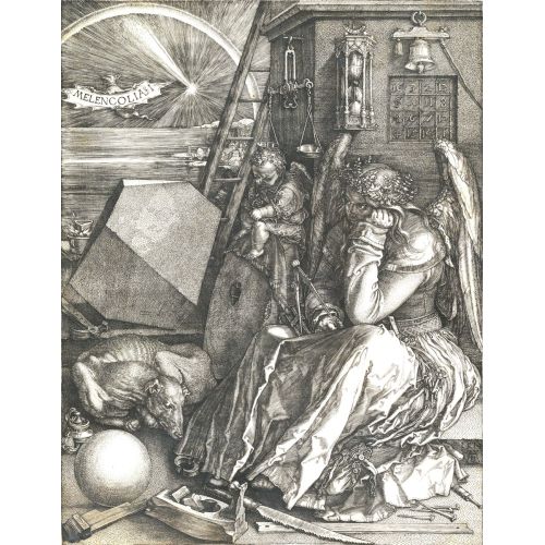 Albrecht Dürer, Melencolia I Mistik Albrecht Dürer, Melencolia I Mistik Baskı Tablo Albrecht Dürer, Melencolia IAlbrecht Dürer tarafından yapılan Melencolia