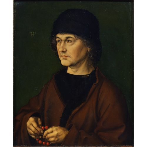 Albrecht Durer, Sanatçının Babasının Portresi Albrecht Durer, Sanatçının Babasının Portresi