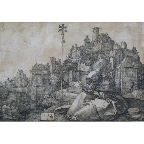 Albrecht Durer Saint Anthony Reading Renaissance Paintings Art Movements Albrecht Dürer Saint Anthony ReadingThis artwork by