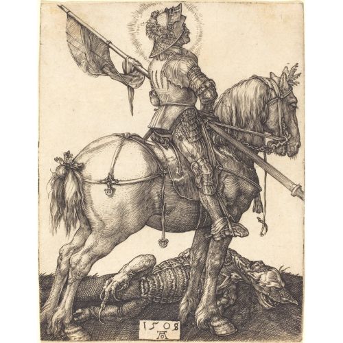 Albrecht Durer, At Sırtında Saint George