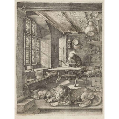 Albrecht Dürer, Saint Jerome Çalışmasında Albrecht Dürer, Saint Jerome Çalışmasında