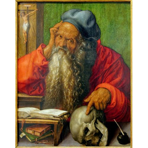 Albrecht Dürer, St Jerome Çalışmasında Albrecht Dürer, St Jerome Çalışmasında
