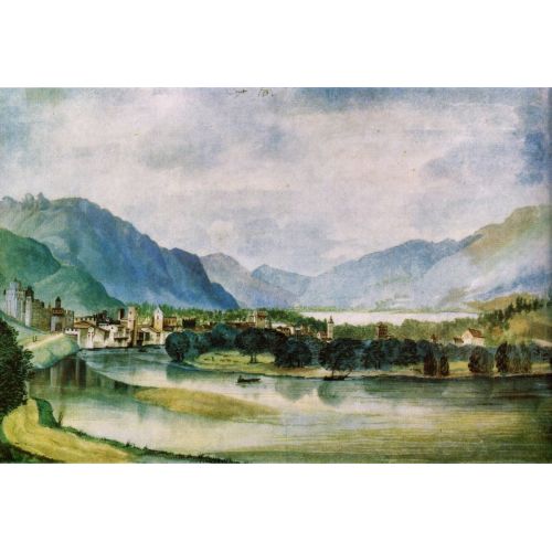 Albrecht Durer, Trient'in Kuzeyinden Görünüm Albrecht Durer, Trient'in Kuzeyinden Görünüm