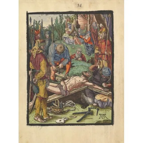 Albrecht Durer, Christ Nailed To The Cross