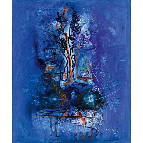 Alfred Otto Wolfgang Schulze, Mavi Çalışma  Lekecilik Sanat Akımları