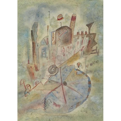 Alfred Otto Wolfgang Schulze, Sürrealist Kompozisyon Lekecilik Alfred Otto Wolfgang Schulze, Sürrealist Kompozisyon Lekecilik Sanat Akımları