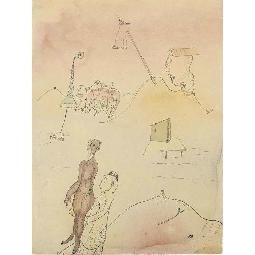 Alfred Otto Wolfgang Schulze, Çinli ve siyahi kadın Lekecilik Alfred Otto Wolfgang Schulze, Çinli ve siyahi kadın Lekecilik Sanat Akımları