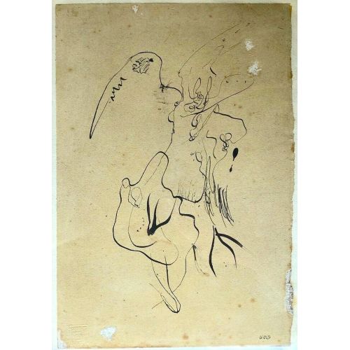 Alfred Otto Wolfgang Schulze, Pelikan, yak. 1947 Lekecilik Alfred Otto Wolfgang Schulze, Pelikan, yak. 1947 Lekecilik Sanat Akımları