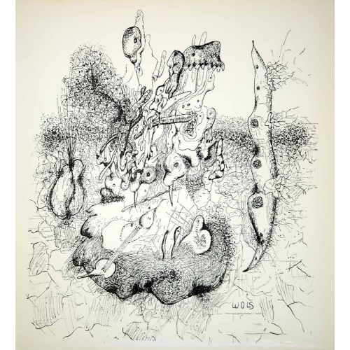 Alfred Otto Wolfgang Schulze, Litografi 2 Lekecilik Alfred Otto Wolfgang Schulze, Litografi 2 Lekecilik Sanat Akımları