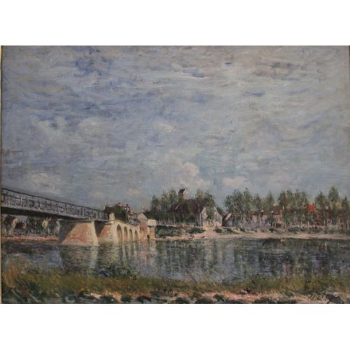 Alfred Sisley, Köprü Saint Mammes