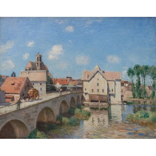 Alfred Sisley, Moret Köprüsü