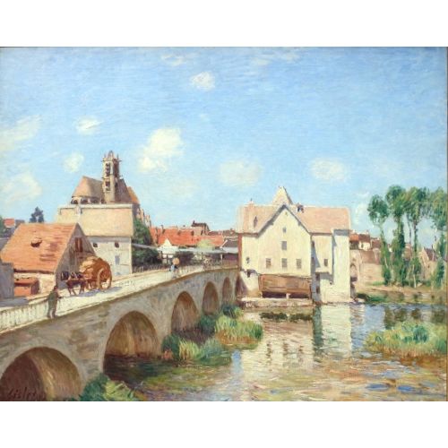Alfred Sisley, Moret Köprüsü