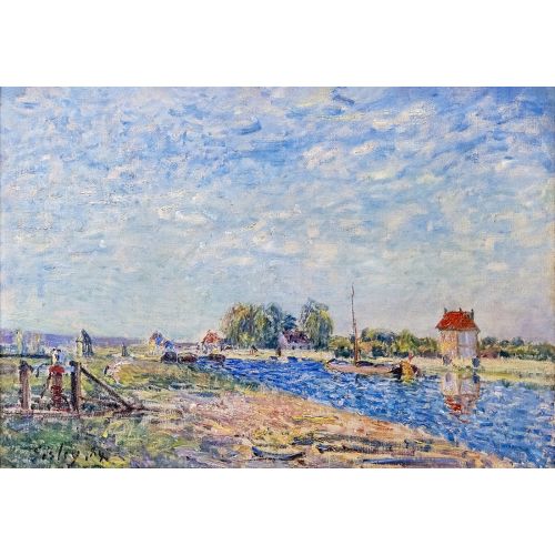 Alfred Sisley, Loing Kanalı Alfred Sisley, Loing Kanalı