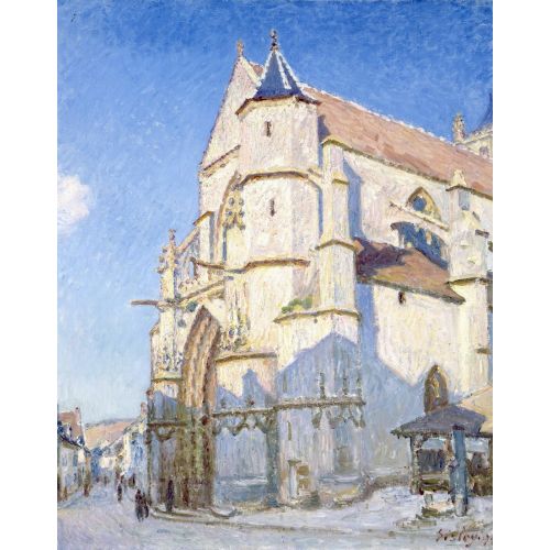 Alfred Sisley, Küçük Saray Kilisesi Moret Paris