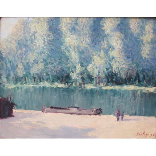 Alfred Sisley, Banks Of The Loing