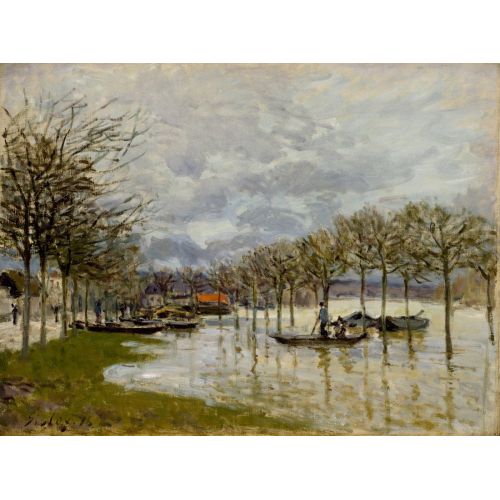 Alfred Sisley, Saint Germain Yolunda Sel