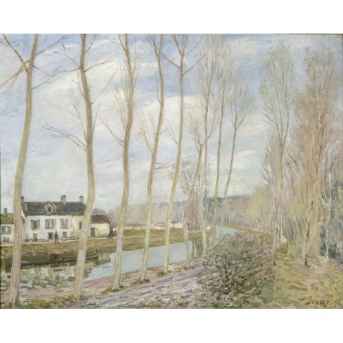 Alfred Sisley, The Loing Canal