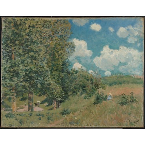 Alfred Sisley, Versay İle Saint Germain Arası Giden Yol Alfred Sisley, Versay İle Saint Germain Arası Giden Yol