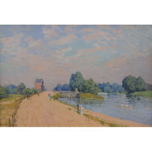Alfred Sisley, Hampton Court Yolu