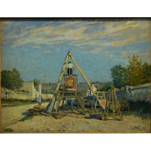 Alfred Sisley, Uzun Testereler Alfred Sisley, Uzun Testereler