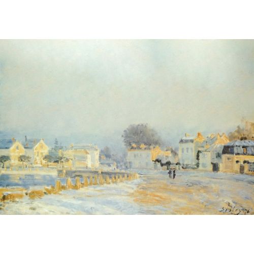 Alfred Sisley, Yalak Marly Jöle Beyaz Alfred Sisley, Yalak Marly Jöle Beyaz