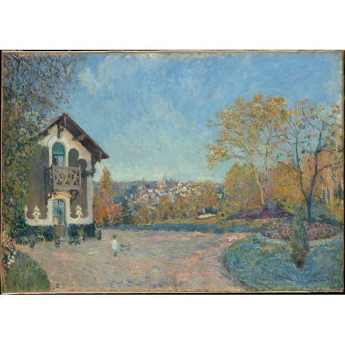 Alfred Sisley, Kral Marly Görünümü Coeur Volant Alfred Sisley, Kral Marly Görünümü Coeur Volant