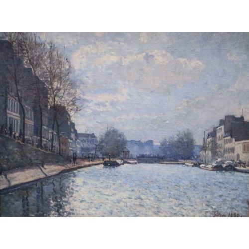 Alfred Sisley, Saint Martin Kanalı