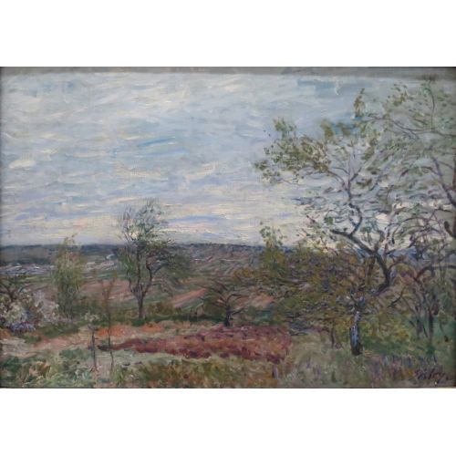 Alfred Sisley, Windy Day