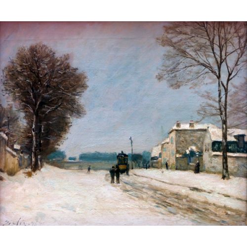 Alfred Sisley, Kış Etkisi Alfred Sisley, Kış Etkisi