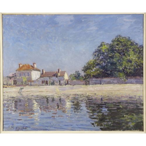 Alfred Sisley, Saint Loing Nehri Mammes Alfred Sisley, Saint Loing Nehri Mammes