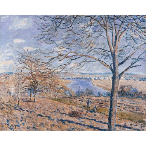Alfred Sisley, Alferd Banks Of The Loing Autumn Effect