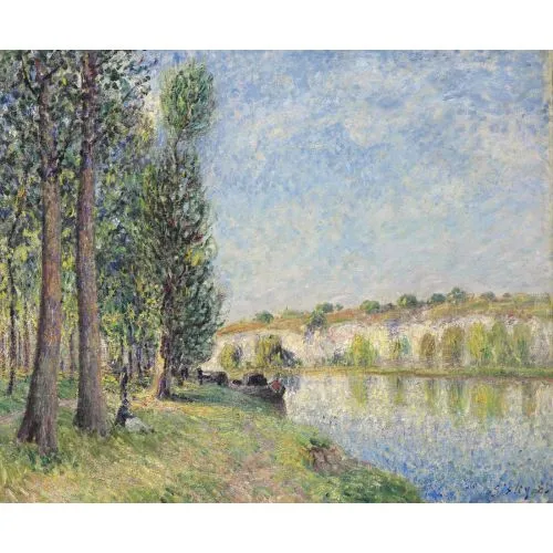 Alfred Sisley Le Loing A Moret | Arthipo