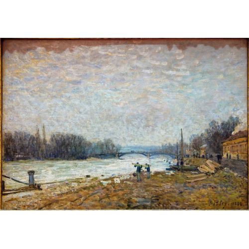 Alfred Sisley, Enkazdan Sonra Lille