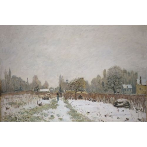 Alfred Sisley, Louveciennes Karda
