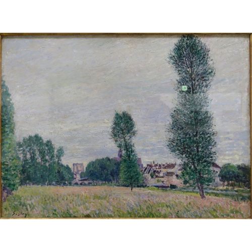 Alfred Sisley, Moret Seen Fields