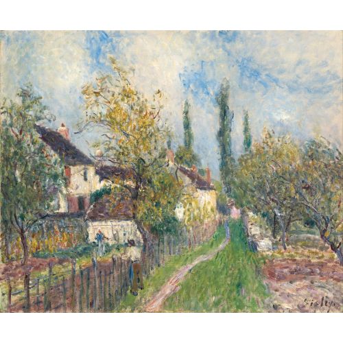 Alfred Sisley, A Path At Les Sablons