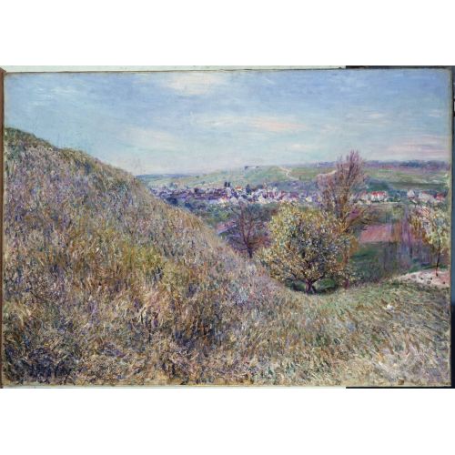 Alfred Sisley, Bahar Sabahları Moret Tepelerinde