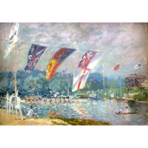 Alfred Sisley, Regattasin Molesley