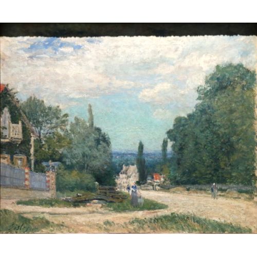 Alfred Sisley, Louveciennes Yolu Alfred Sisley, Louveciennes Yolu