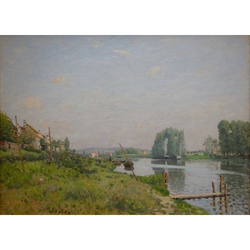 Alfred Sisley, Saint Denis Adası Alfred Sisley, Saint Denis Adası