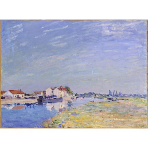 Alfred Sisley, Saint Mammes Alfred Sisley, Saint Mammes