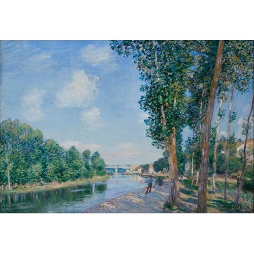 Alfred Sisley, Saint Mammes June Sunshine